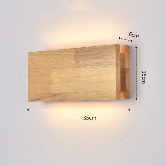 TimberFrame Chinese-Style Wall Lamp