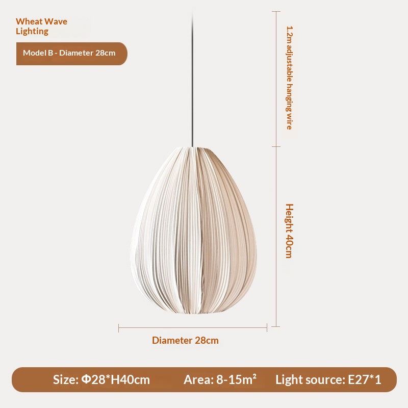 ZenWeave Fabric Pendant Light