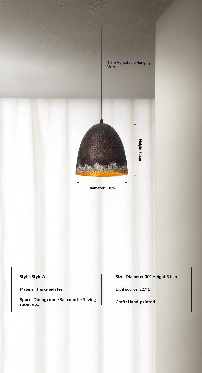 Atelier Metal Dome Pendant Light