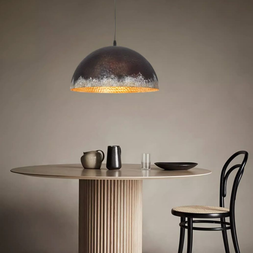 Atelier Metal Dome Pendant Light
