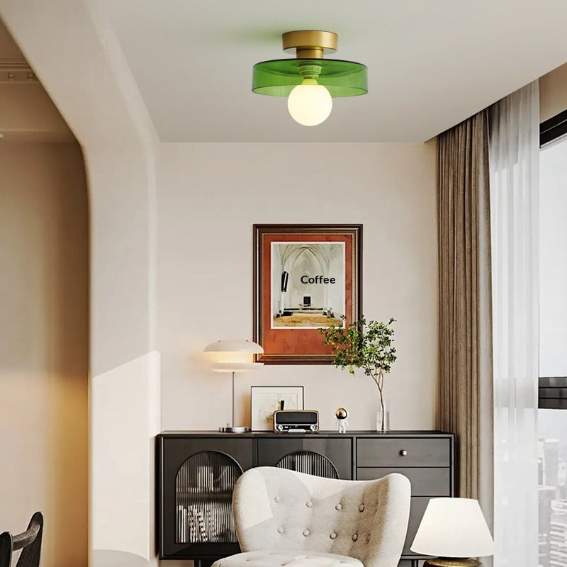 AuroraTone Copper Accent Ceiling Light