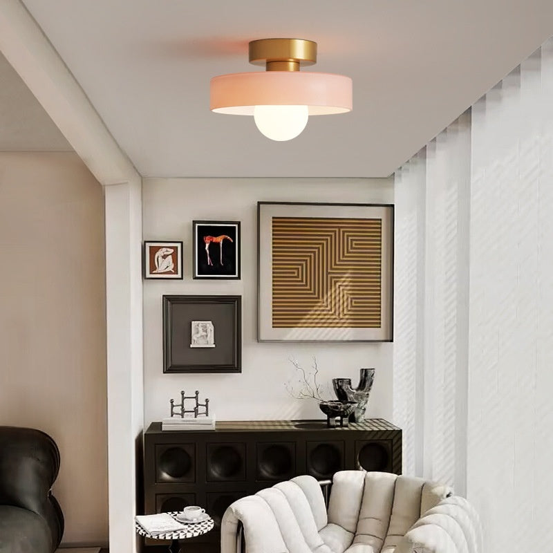 AuroraTone Copper Accent Ceiling Light