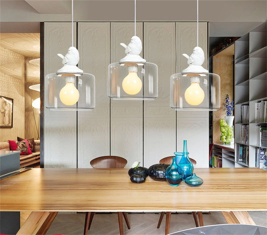 Aviary Glass Designer Pendant Lamp