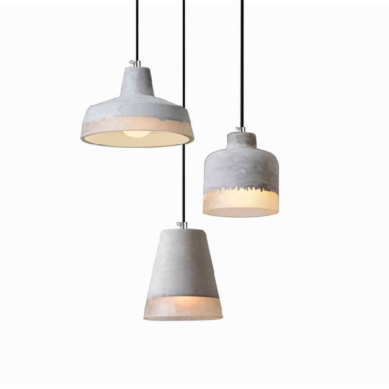Concrete Resin Nordic Pendant Light