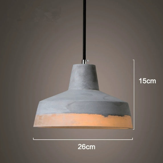Concrete Resin Nordic Pendant Light