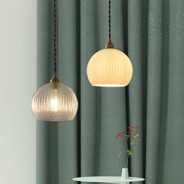 CopperGlass Bistro Pendant Light