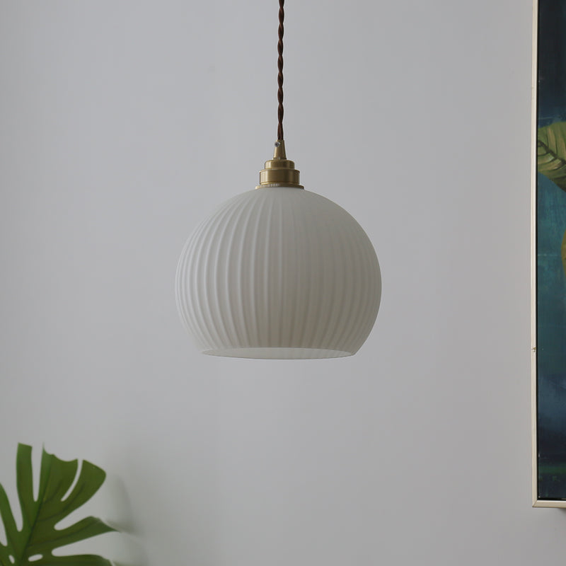 CopperGlass Bistro Pendant Light