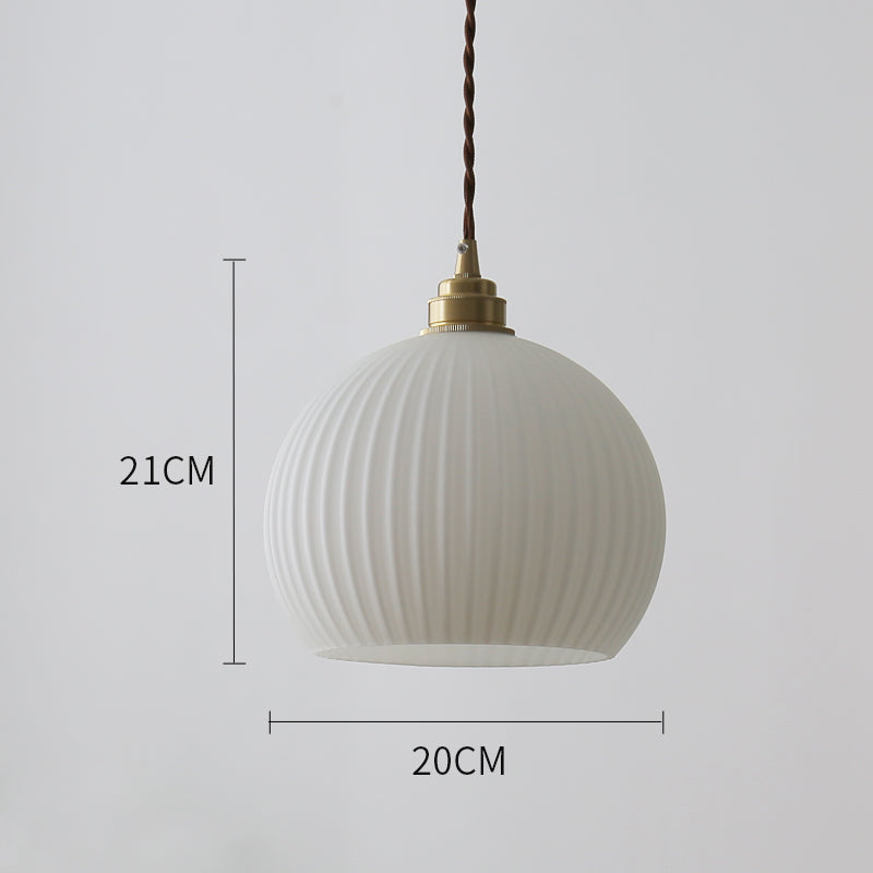 CopperGlass Bistro Pendant Light