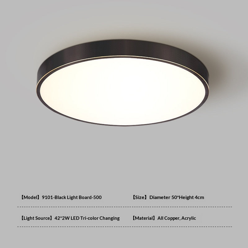 CopperHalo Modern Ceiling Fixture
