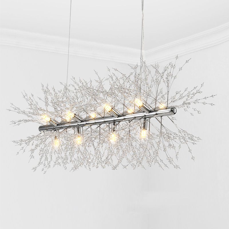 Firefly Crystal Cluster Chandelier