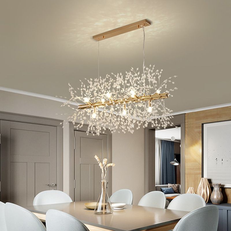 Firefly Crystal Cluster Chandelier