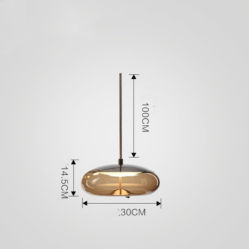 Frosted Glass Single Pendant Lamp