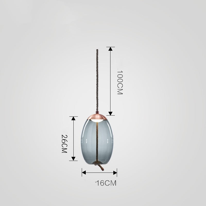 Frosted Glass Single Pendant Lamp