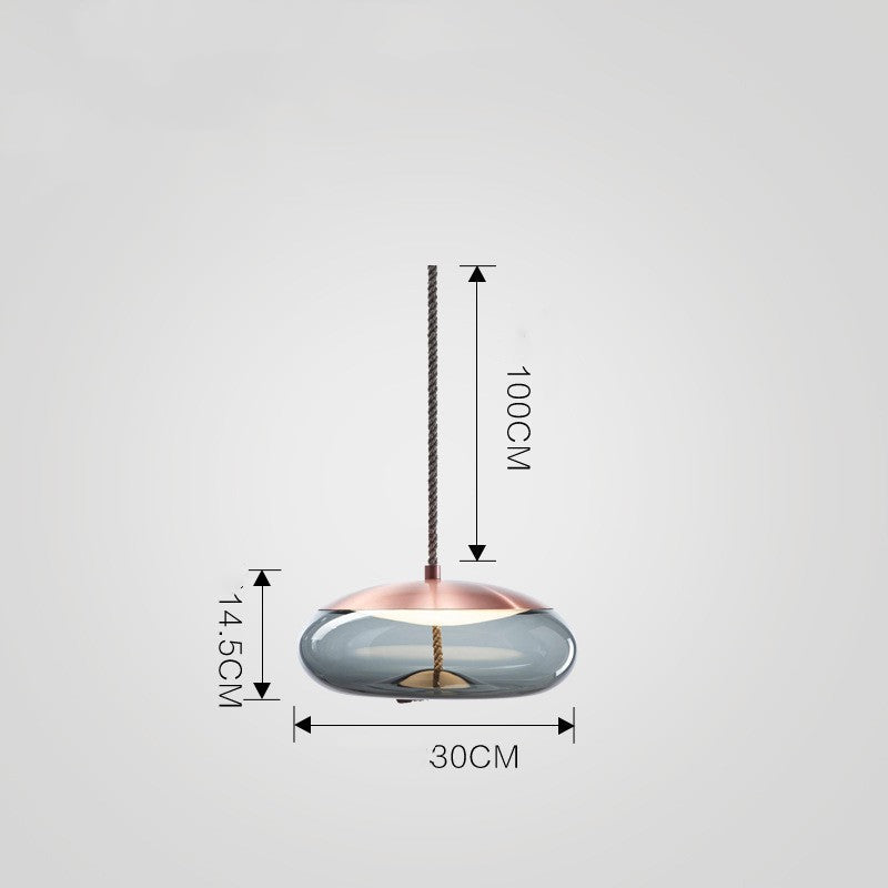 Frosted Glass Single Pendant Lamp