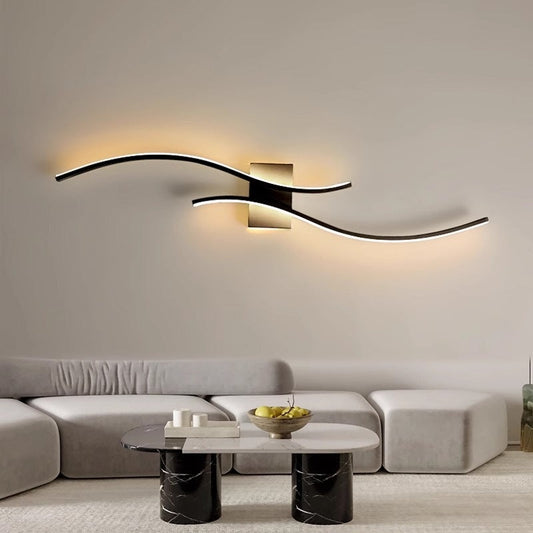Linear Halo Minimalist Wall Sconce