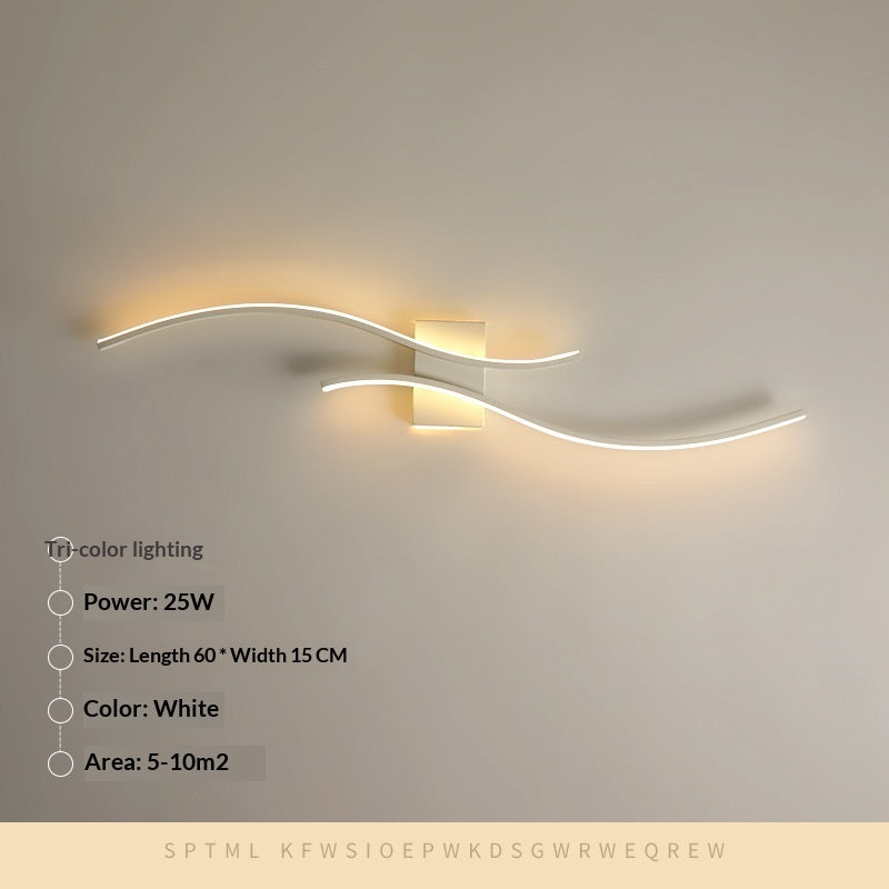 Linear Halo Minimalist Wall Sconce