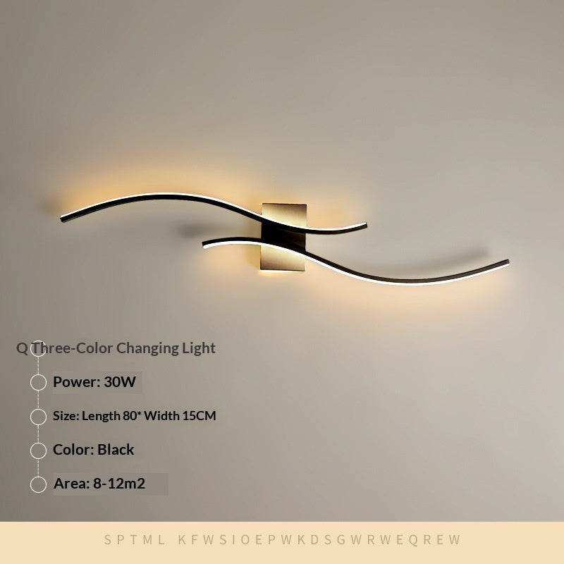 Linear Halo Minimalist Wall Sconce