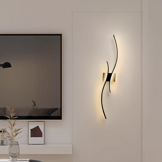 Linear Halo Minimalist Wall Sconce