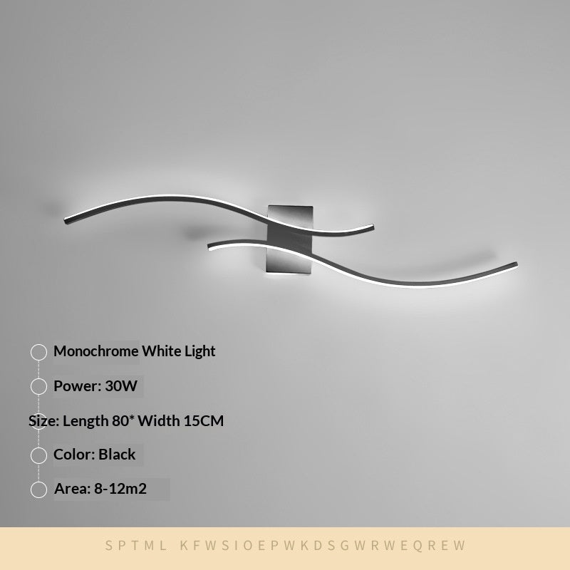 Linear Halo Minimalist Wall Sconce