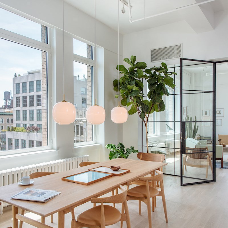 Nordic Sphere Single Pendant Light