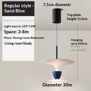 OrbitLift Modern UFO Pendant Lamp