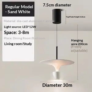 OrbitLift Modern UFO Pendant Lamp