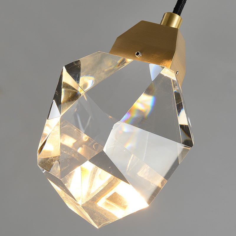 Platinum Crystal Copper Wall Sconce