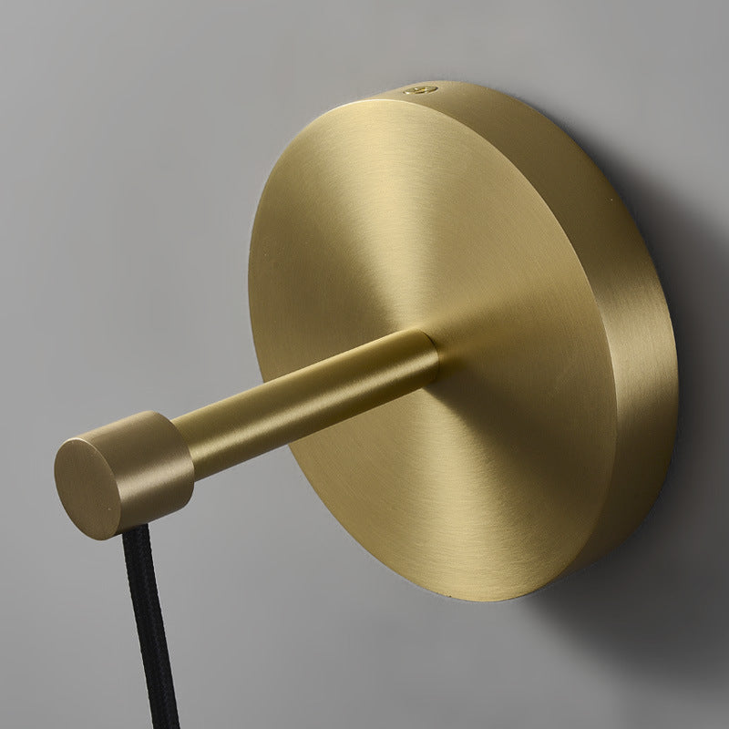 Platinum Crystal Copper Wall Sconce