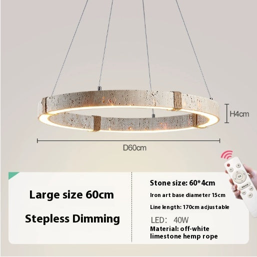 Tea House Vintage Round Chandelier