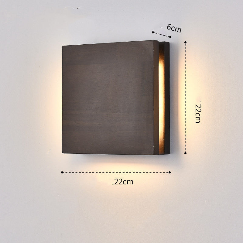 TimberFrame Chinese-Style Wall Lamp