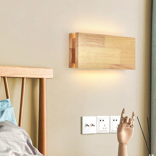 TimberFrame Chinese-Style Wall Lamp