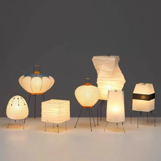 WashiGlow Japanese Rice Paper Floor Lamp