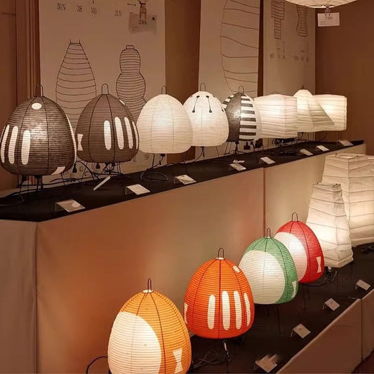 WashiGlow Japanese Rice Paper Floor Lamp