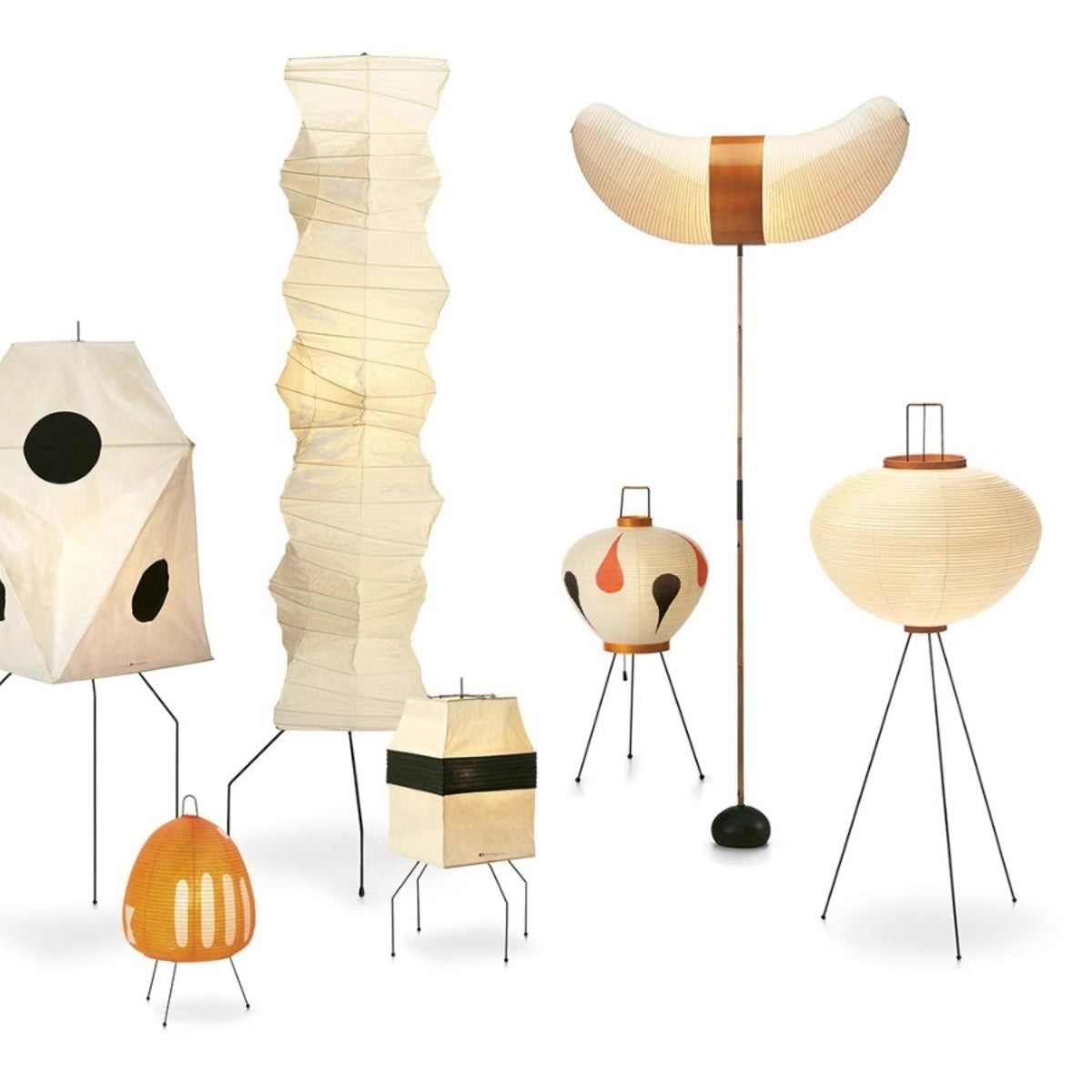 WashiGlow Japanese Rice Paper Floor Lamp