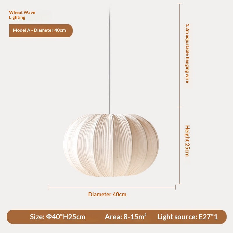 ZenWeave Fabric Pendant Light