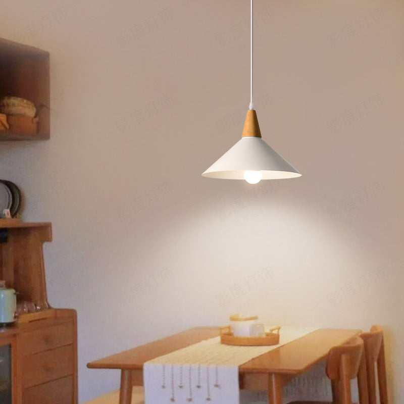 ZenWood Hanging Pendant Light / One lamp / Warm Light