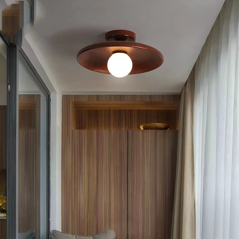 ZenWood Minimalist Ceiling Light