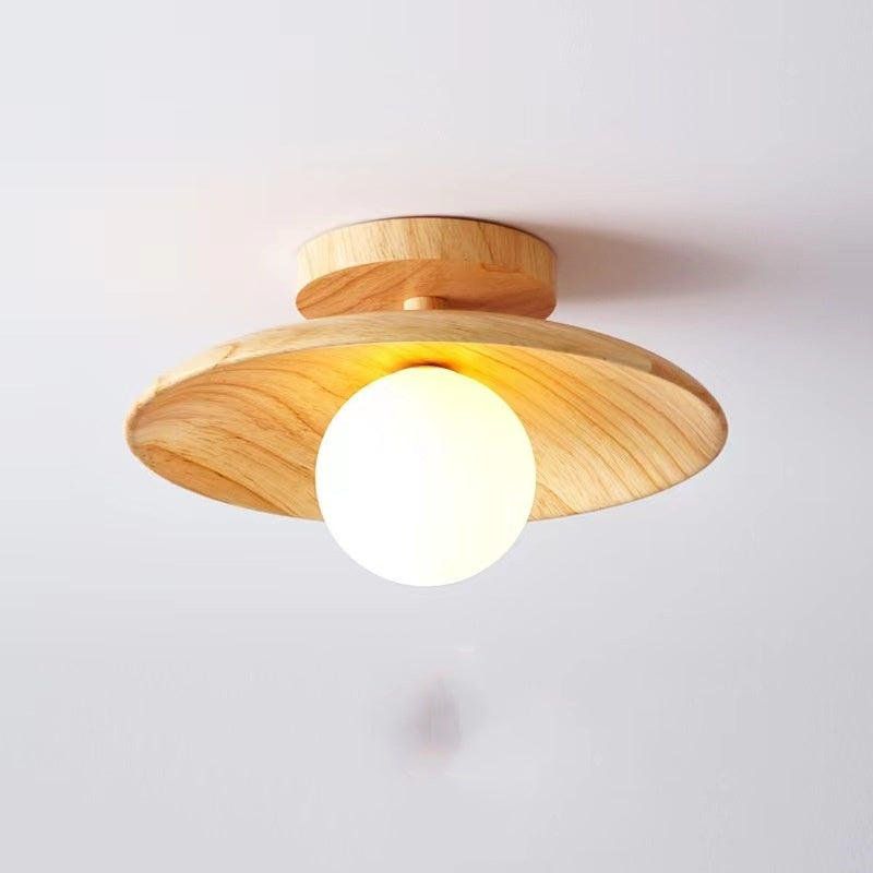 ZenWood Minimalist Ceiling Light